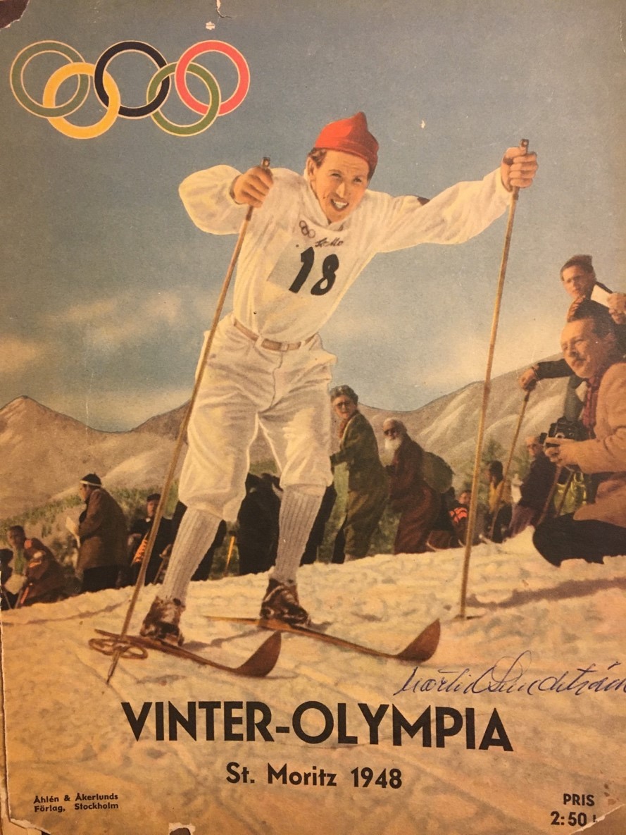Martin Lundström från Tvärliden, Norsjö blev Guld-Martin efter vinter-OS 1948.