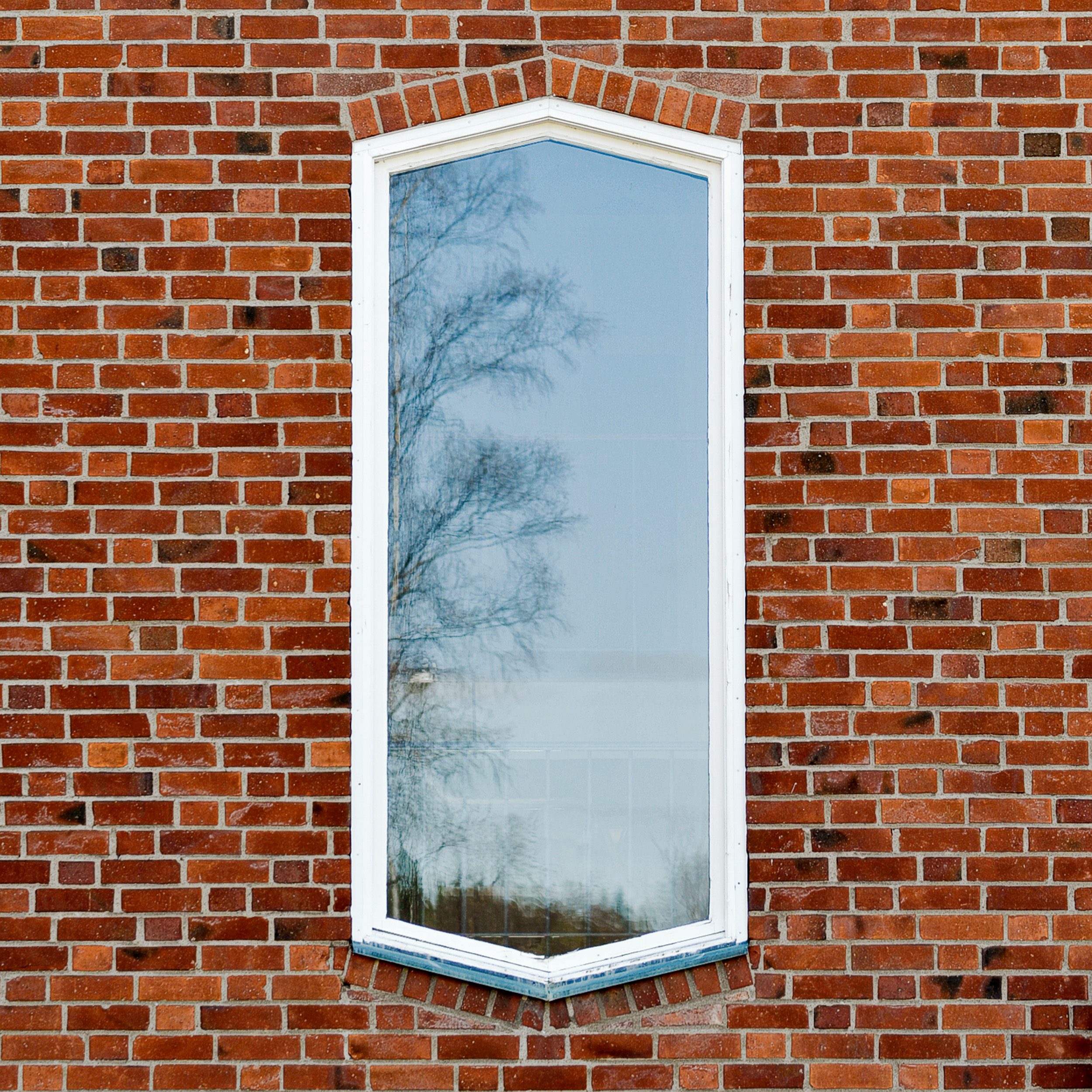 Fönster med avvikande form gav fasaden identitet. Foto: Krister Hägglund/Skellefteå museum