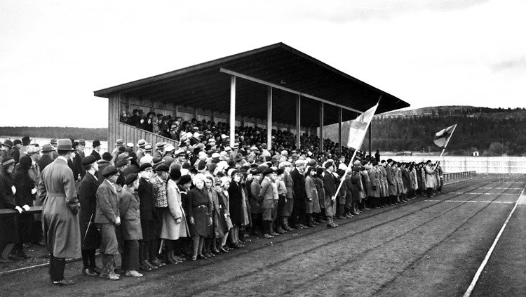 Invigning av Norrvalla 25 september 1932.
